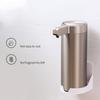 Kitchen Automatic Liquid Soap Dispensers Touchless Induction Sensor Steel Kitchen Metal Lotion Bottle Bathroom Accessories