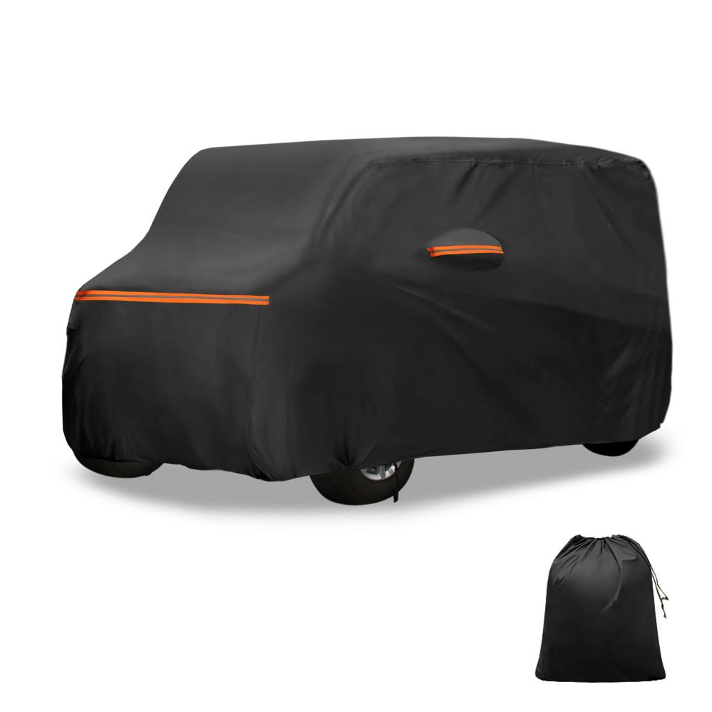 X AUTOHAUX Chiffon Car Body New Waterproof Fabric Lightweight and Comfortable for Paint Seat Door Even If You Forget Windbreak and Storage Sun Rainy