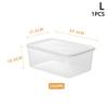 Frozen Meat Preservation Box Refrigerator Food Retain Freshness Transparent Storage Jar Home Kitchen Vegetable Storage Organizer