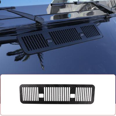 Aluminum Alloy Front Engine Hood Vent Cover Decoration Panel For Mercedes Benz G Class W463 G350 G500 G63 19-22 Car Accessories