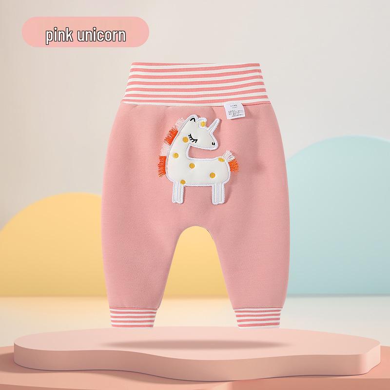 Mädchen Herbst/Winter High Waist Bauchschutzhose - Baby Alpaka Wolle und Baumwollmischung