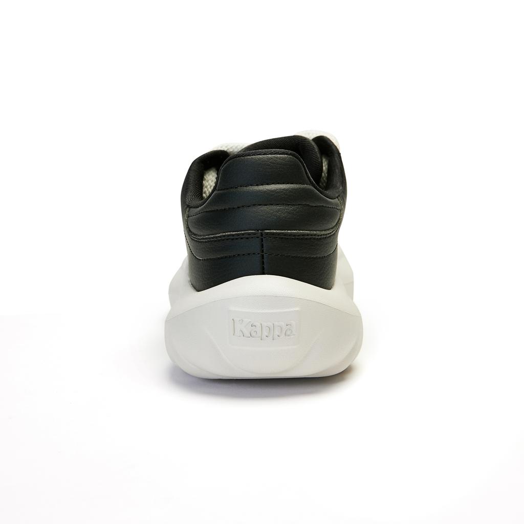 Kappa Back-To-Back Comfortable Feel Soft Upper Fashion Trend Slip-Resistant Durable Low-Top Casual Shoes Women Casual Shoes Black White K0E45CC00F-990