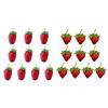 Realistic Artificial Strawberry Fake Fruit Teaching Toy Party Photography Props
