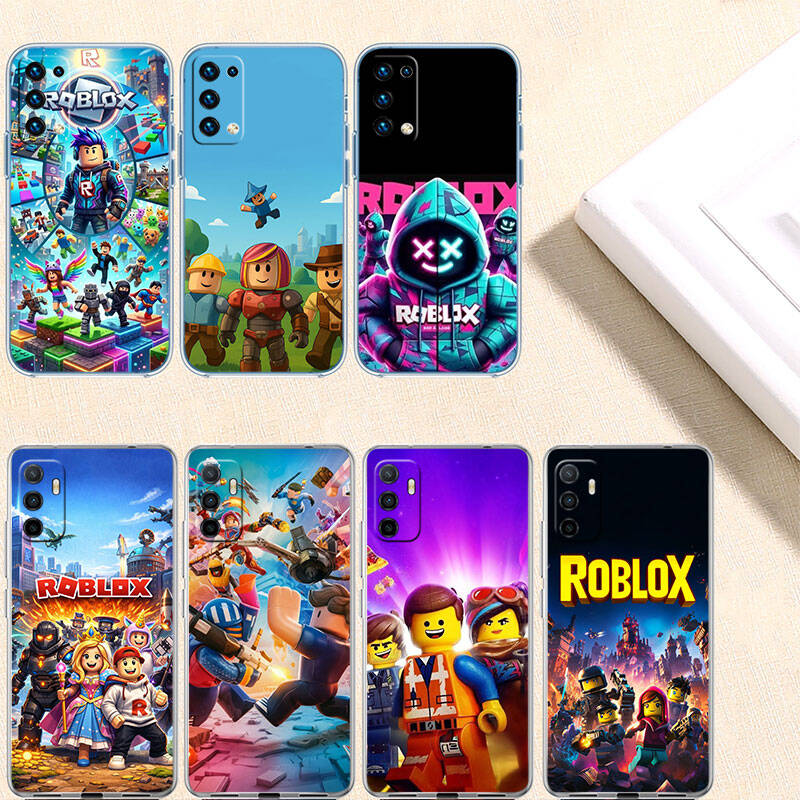 RT23 R-Robloxs Case for Motorola E7 G6 G7 G8 G9 Plus Power Play G10 G20 G04 E30 E40 E22 E20 E13 E15 G22 G23 G05 G75 G35 G55