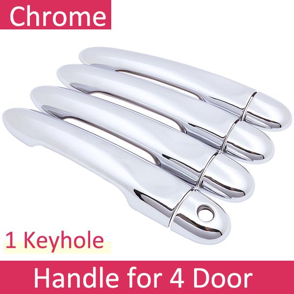 For Renault Grand Scenic III XMOD 2010 2011 2012 2013 2014 2015 2016 Chrome Door Handle Cover Exterior Car Stickers