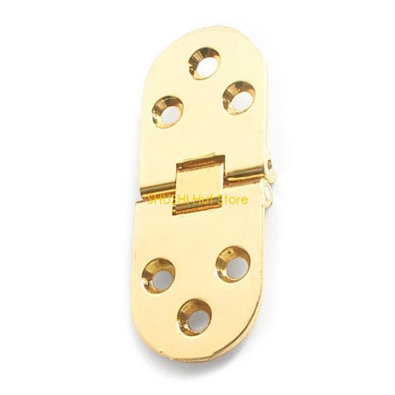 Zincs Alloy Folding Table Hinges 180 Degree Furniture Hinges Adjustable Cabinet Door Concealed Hinge Furniture Hardware D57B