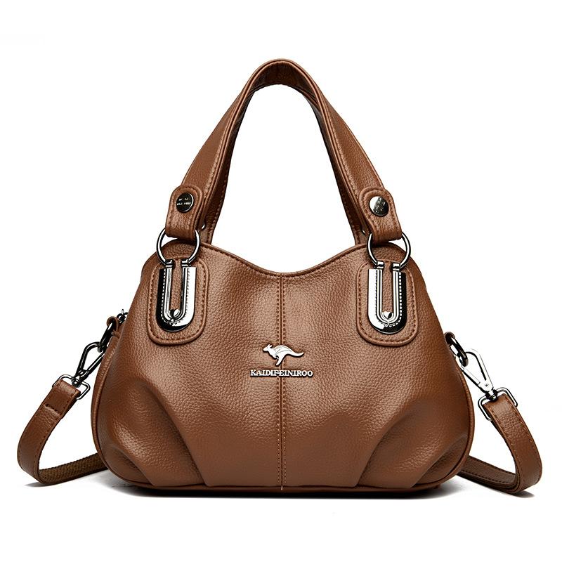 

Жіноча сумка мати сумка переносна через плече косий проліт проста і модна сумка великої місткості жовтий