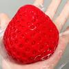 1 Stück Squishy Große Erdbeere Quetschspielzeug Kinder Weich Kneten Frucht Pop Fidget Spielzeug Party Unterhaltungsspiele Halloween Weihnachtsgeschenk