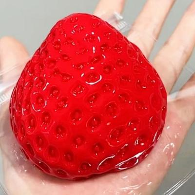 1 sztuka Squishy Duża Truskawka Zabawka do ściskania Dzieci Miękka Owocowa Pop Fidget Zabawki Impreza Rozrywka Gry Halloween Boże Narodzenie Prezent