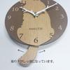 Pendulum Clock, Shetland Sheepdog (Sheltie) Wall Clock, Beige, Stylish Wooden Analog Clock, Silent, Wall-Mounted, Interior Decor, Bedroom, Home, Room