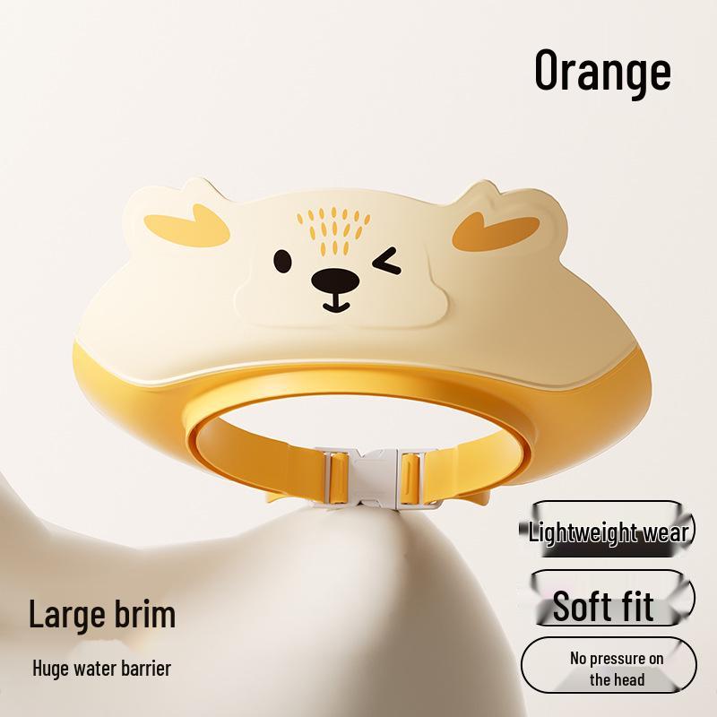 Waterproof Baby & Kid s Shower Cap with Ear Protection