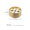 Incense holder, cylindrical incense burner, simple, durable, easy to use, compact, portable, mini, elegant, for meditation or study.