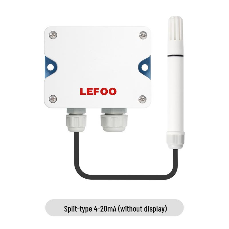 Lifu Wall-Mounted Temperature & Humidity Sensor with Display and RS485 Thermometer