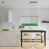 Pastel 3P Pendant Lamp, Gold Gloss