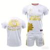 Set due pezzi T-shirt e pantaloni da Boxe Estiva Set T-shirt Muay Thai Set Allenamento T-shirt Muay Thai Tuta Sportiva y2k Nuovo Set Muay Thai