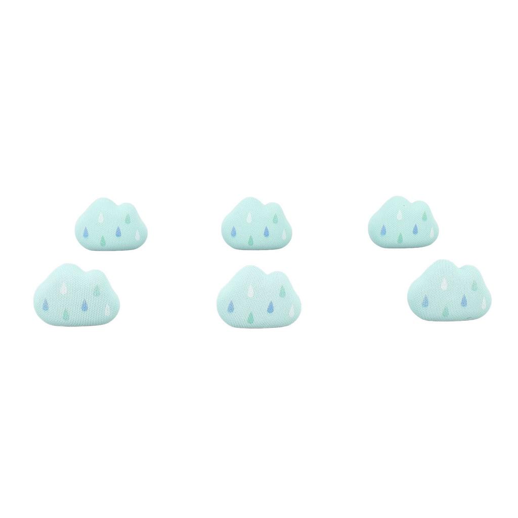 16 Stück Bettdecken-Nadeln Verhindern Verrutschen der Bettdecke Abnehmbare Wolkenform Bettdecken-Knopf-Clips für Bettdecke