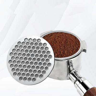 1 Stück Espresso Puck Sieb Kaffeefilter Barista DIY Zubehör 51mm 53mm 58.5mm Siebträger Wiederverwendbarer Halter 0.8mm