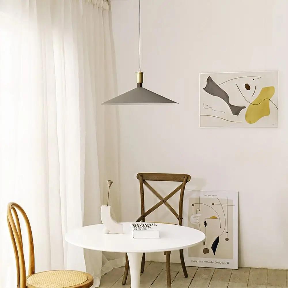 Nordic Minimalist Ceiling Pendant Light Simple Design LED Lighting LED Hanging Lamps Dimmable Lustre Finis Ceiling Chandelier
