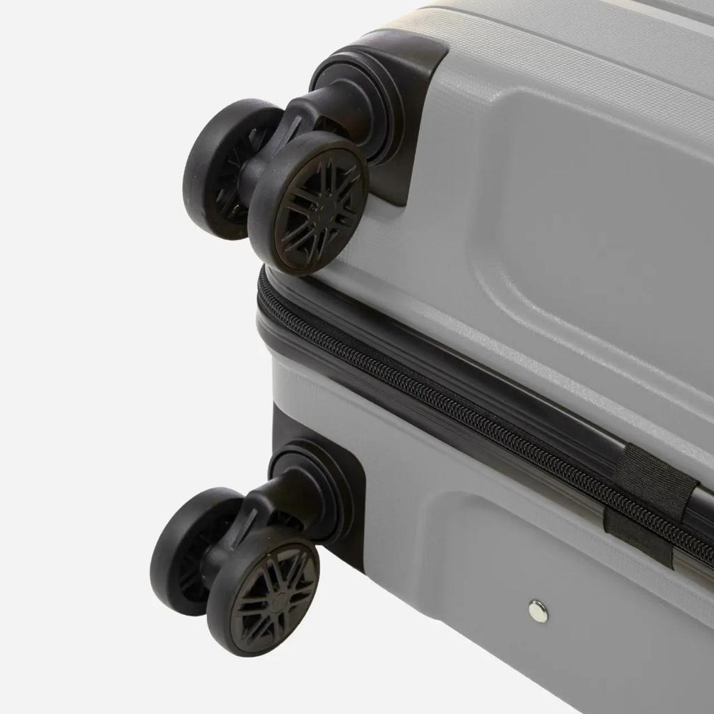 Wings Hawfinch 3.0 Medium Suitcase Polypropylene 24" D. Grey