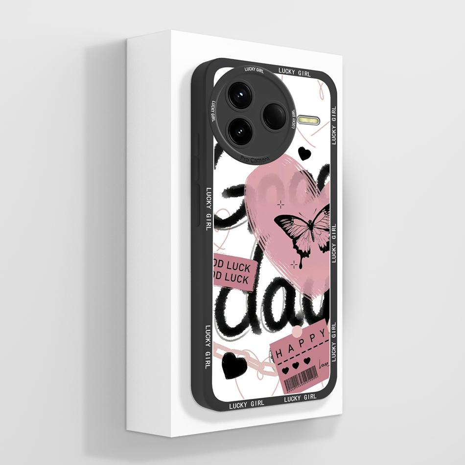 For Poco F7 Ultra / F7 Pro Case Cute Panda Soft Liquid Silicone Lens Protection Back Covers For Poco F 7 Ultra PocoF7 Pro Funda