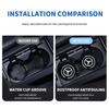 2Pcs PVC Water Cup Mat Car Coaster Anti Slip Pad Accessories For Mercedes Benz AMG GLE GLS CLS GLC CLA GLA GLK ML C197 R231 W167