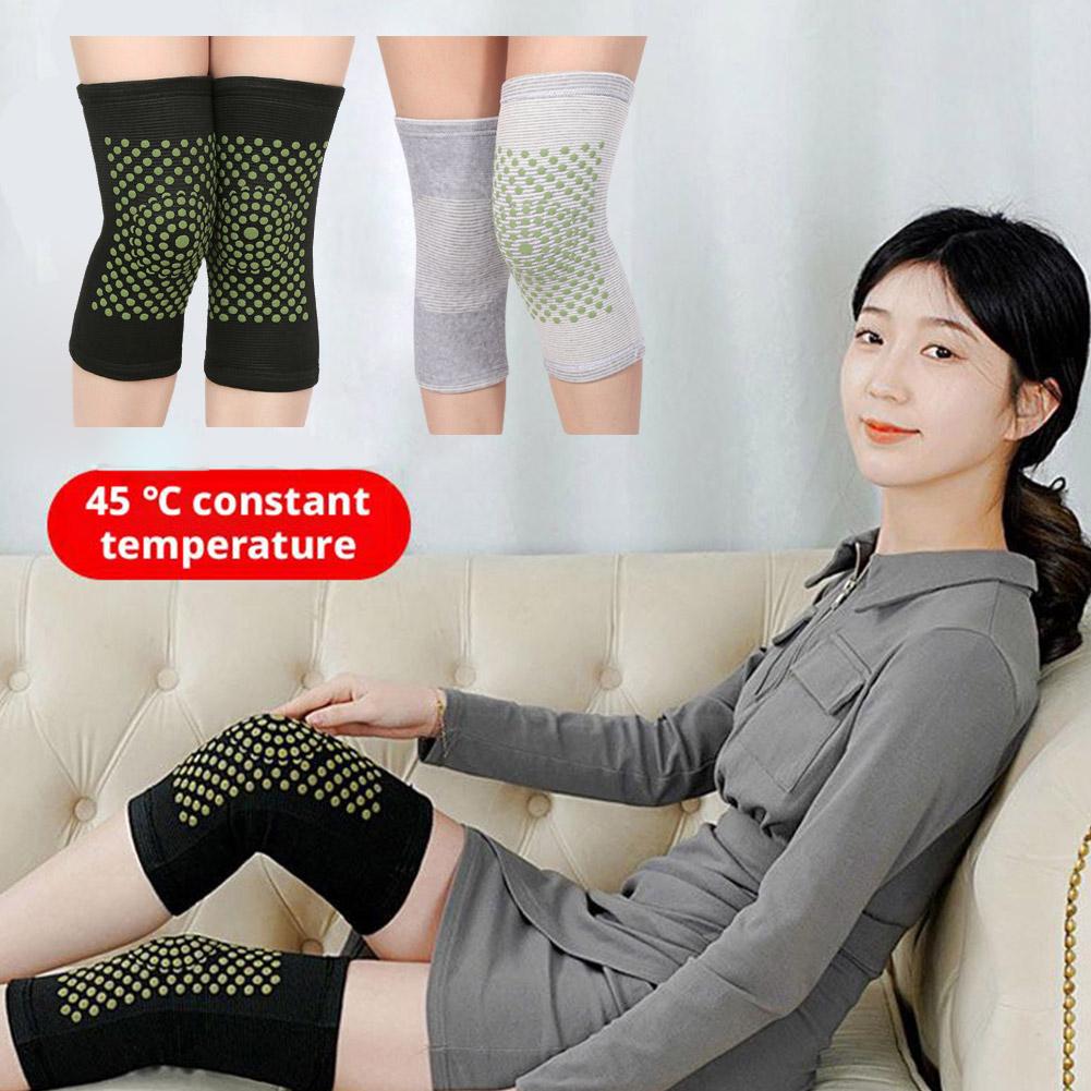 Knee Pads For Arthritis Joint Pain Relief Self Heating Knee Warm Massager Support Brace Elbow L O9U6