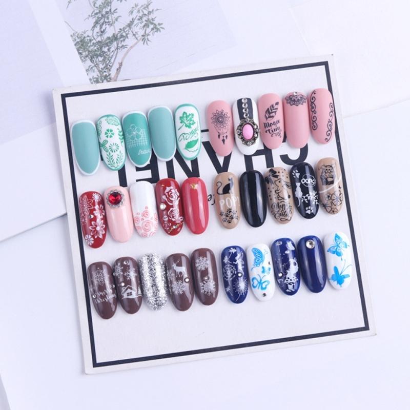 Nail Stamping Plate Animal Flower Nail-Image Stamp Plate Manicure Stencil Tool