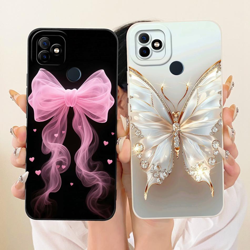 For Itel Vision 1 / P36 / Vision 1 Plus / Itel P36 Play L6005 Fashion Dusk Beach Painting Phone Case Soft Silicone Cover Bumpers