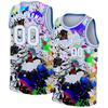Custom Your Exclusive All Over Print Vest Fashion Basketball Team Uniform Sleeveless Tops Dropshipping DIY Wholesale Tank Tops