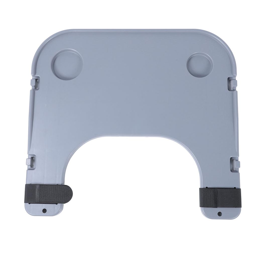 Wheelchair Tray Table Easily Detachable Wheel Chair Desk Top Lap Tray with Cup Holder for Eating Reading Rest