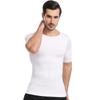 Seamless Men's Tummy Control Short Sleeve Bodysuit & Chest Binder