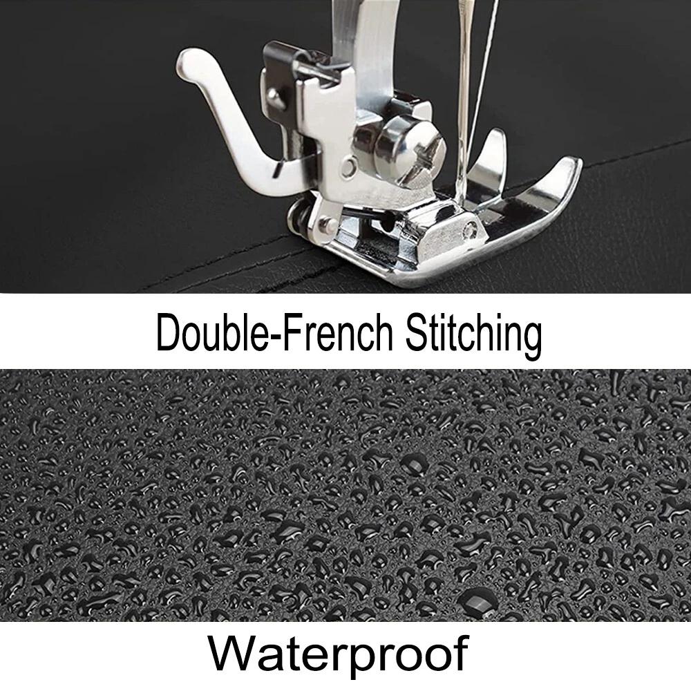 Für 2011-2018 Ford Explorer Mikrofaser Leder Konsolenklappe Armlehnenabdeckung Schwarz