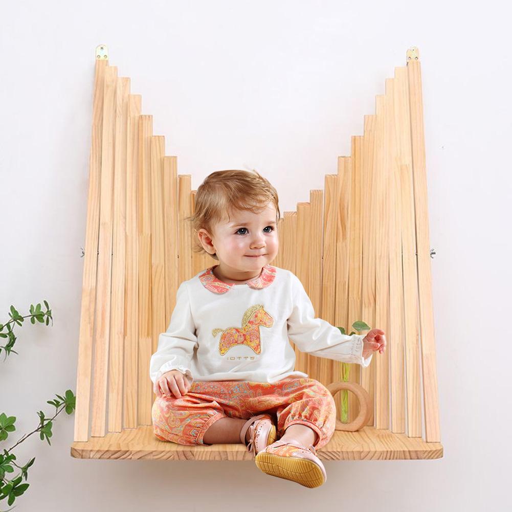 80cm*60cm Folding Desk Wall Mounted Wall Table Creative Hanging Wall Table Solid Wood Computer Folding Table Home Decoration