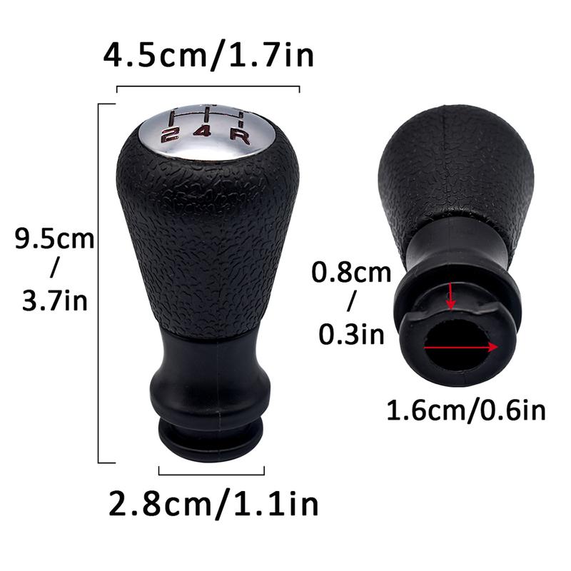 Automatic Transmission Handle Gear Shift Knob Stick Head For PEUGEOT 106 107 205 206 207 306 307 308 309 405 406 407 508 605