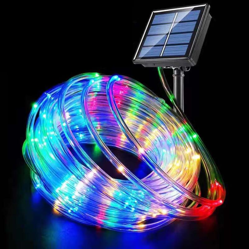 LED Solar Outdoor Garden String Lights