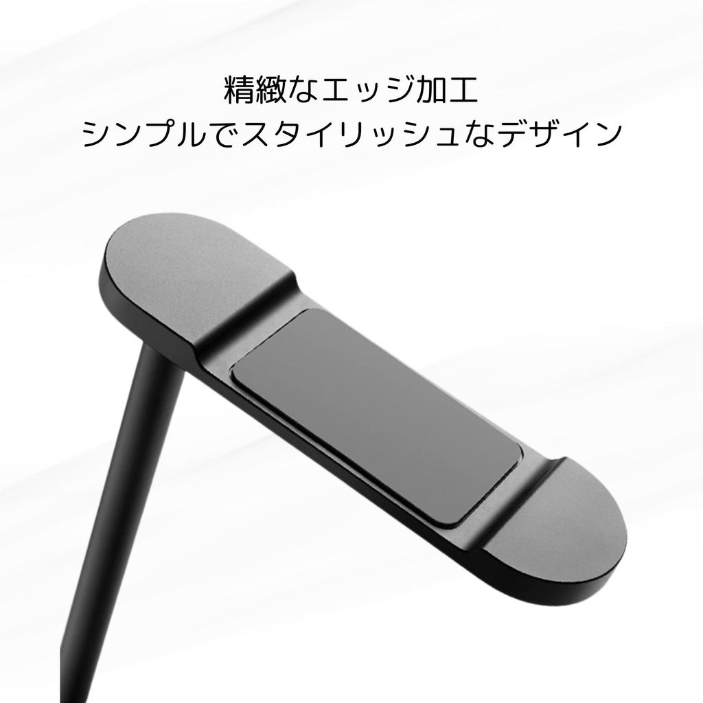 NASSIA Headphone Stand, Holder for Headsets and Earphones, Tabletop Storage, Lightweight, Non-Slip (Black)