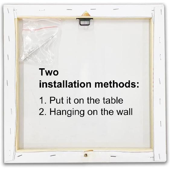 pirational Farmhouse Canvas Print Wall Art Decor One Small Positive Thought in the Morning Can Change Your Whole Day Sign Painting Plaque Rustic Home