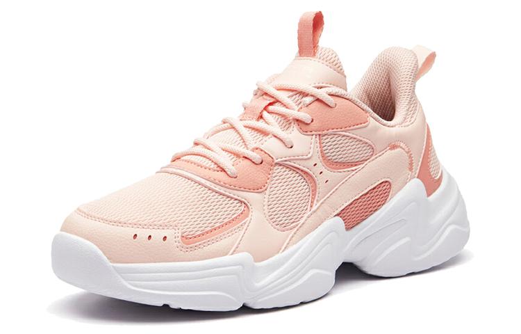 Women's Sneakers ANTA Chunky Sneakers Women's Low-top Orange Pink