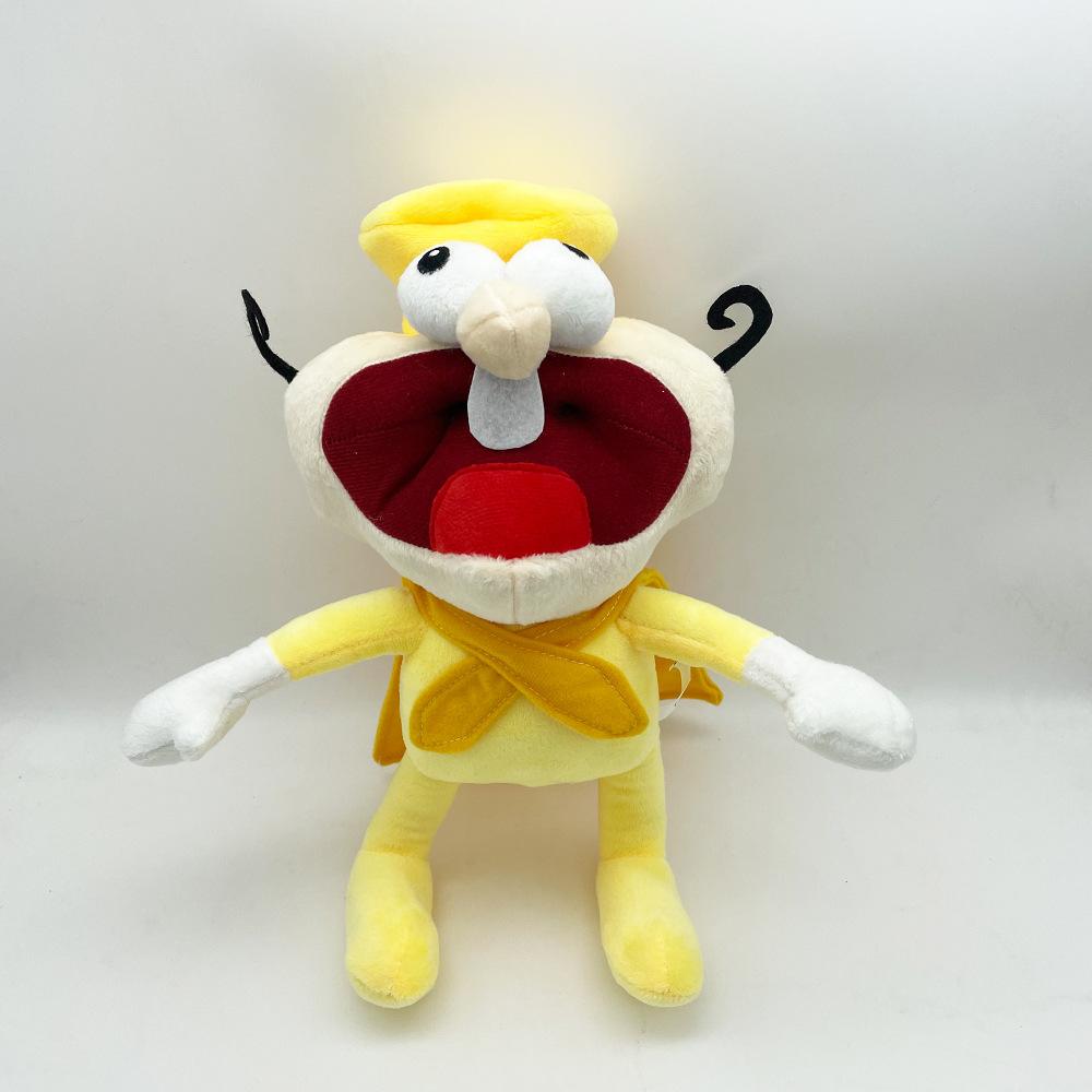 2023 New Arrival Peppino Cook Pizza Tower Plush Toy Character Cotton Material 20-25cm Unisex Targeted for Younger Audience
