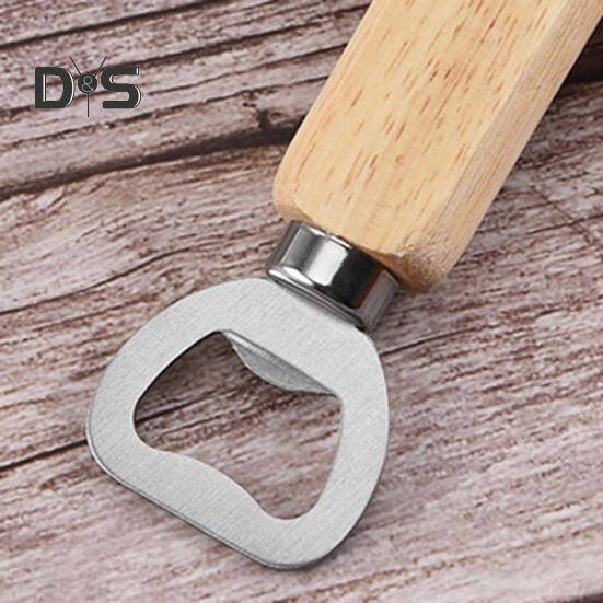 Flaschenöffner, praktischer, rutschfester Edelstahl-Kühlschrank-Bieröffner, Küchenwerkzeug