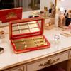 Cosmetic Storage Box With Strong Magnetic To Secure Eyeshadow Blush Highlighter Portable
