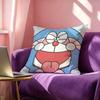 Anime Doraemon Pillow Case Square DoubleSided Sofa Cushion Cover Bedroom Bedside Pillow