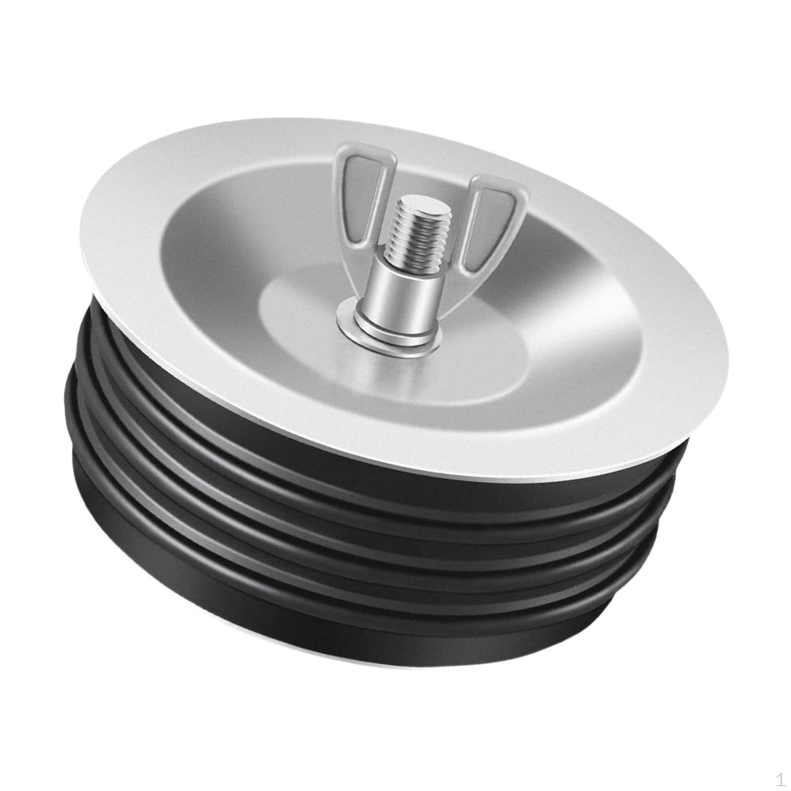 

Mechanical Test Plug Pipe Gripper, Metal Portable Sewer Cleanout Cap, for Hotel, for 4inch pipe