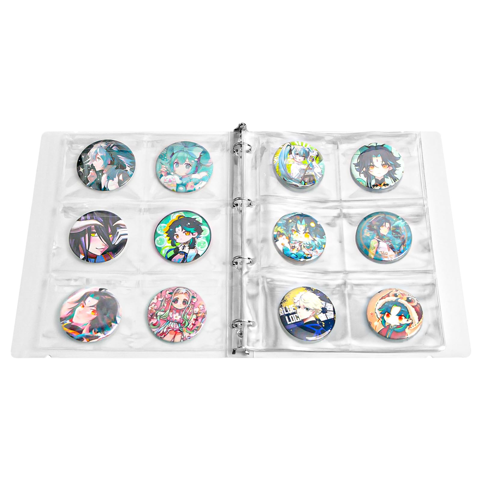 

Lermende 75мм Хранилище для жетонов Обложка для жетонов на 8 страниц Эксклюзив Вмещает до 48 жетонов Поставляется с крышкой для предотвращения выпадения Хранение брелоков и