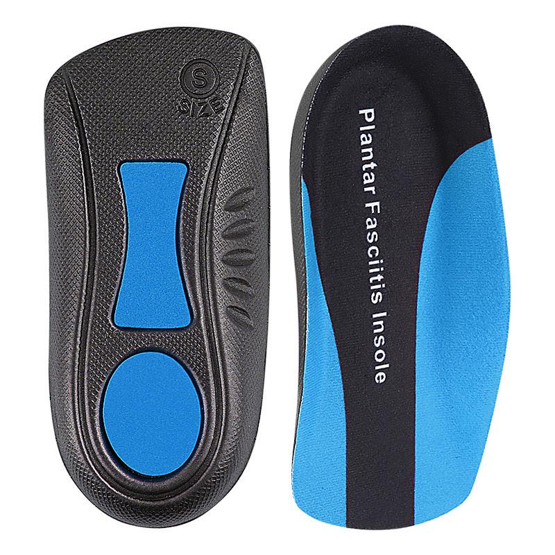 Flat Arch Support Sports Insole: Shock Absorption for Eversion & Bow Legs (XO-Legged)