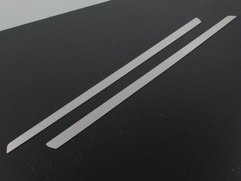 BRIGHTZ Finish Stainless Steel Plated Slide Rail Panels for Toyota Elgrand E52 Ultra-Mirror (2-Piece Set) (SLI-PAN-007) (Product Code 5590)