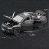 1:32 Honda Accord X3M Toy Model Cars Metal Diecast Sound Light Shock Absorption 6 Doors Opened for Children Interactive Toys ahm256