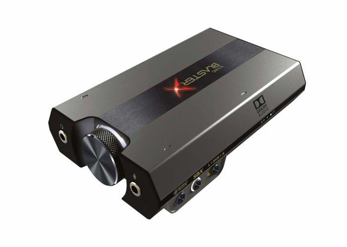 Carte d'acquisition audio et vidéo - Creative - SBX-G6 - Son surround 7.1 - Amplificateur de casque - USB
