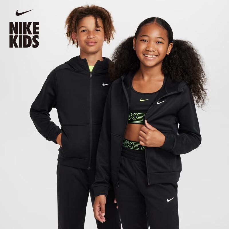 Nike Kids  Fleece Lined Hooded Sweatshirt FZ5227 L