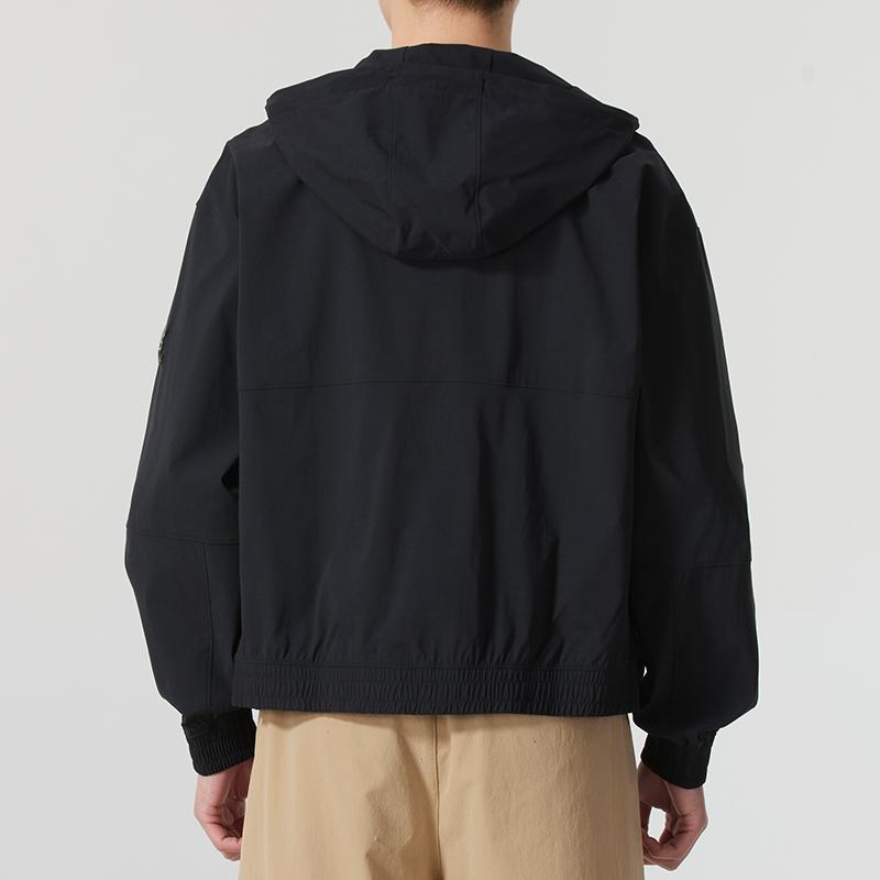 Under Armour Loose Fit Hooded Warm Durable Jacket Men Jackets Black 1390353-001
